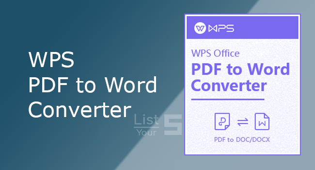 wps pdf to word converter